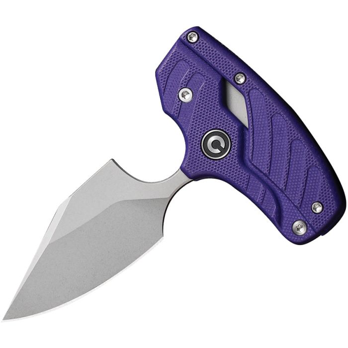 CIVIVI Typhoeus Adjustable Push Dagger – Purple G10/Stonewashed