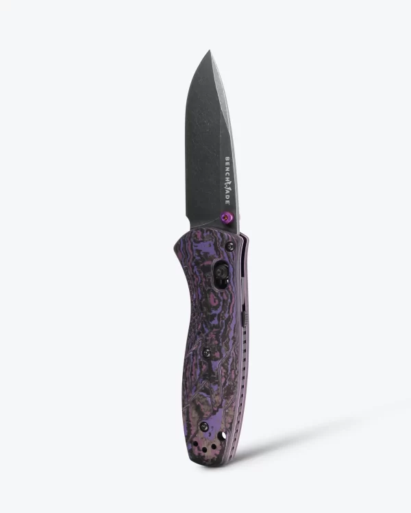 Benchmade Mini Barrage - Purple Haze/Drop-Point **Gold Class** - Image 2