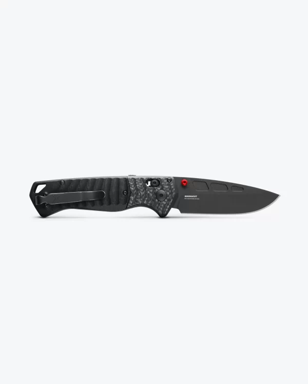 Benchmade PSK AXIS-Assisted - CF/Black G-10/Black Cerakote - Image 5