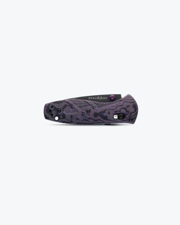 Benchmade Mini Barrage - Purple Haze/Drop-Point **Gold Class** - Image 4