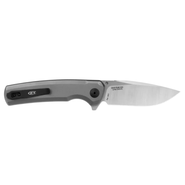 Zero Tolerance 0044 Button Lock - Gray Titanium/Satin S45VN - Image 2