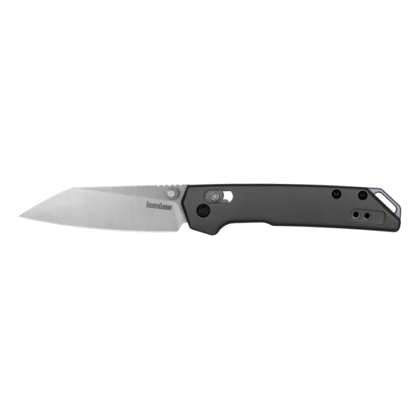 Kershaw Mini Iridium Reverse Tanto - Gray Aluminum/StoneWashed Blade