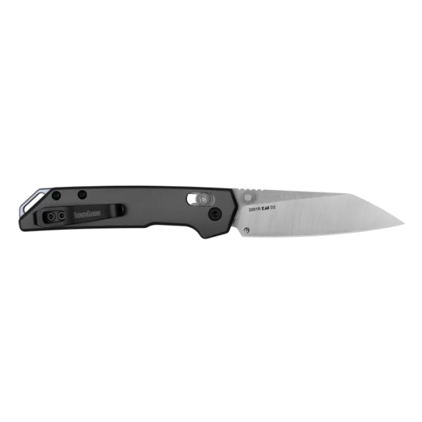 Kershaw Mini Iridium Reverse Tanto - Gray Aluminum/StoneWashed Blade - Image 2