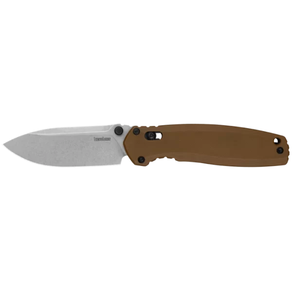 Kershaw Broadside - Brown G-10/Stonewash D2 - 2052