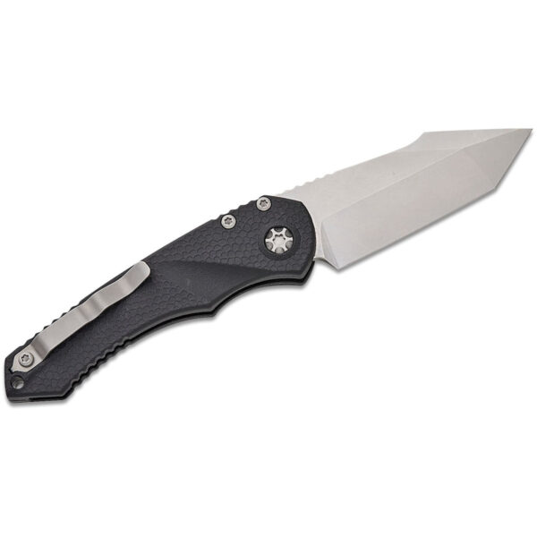 Heretic Knives Mini Pariah Harpoon/Tanto Auto - Black Polymer/SW Magnacut - H055-2A - Image 2