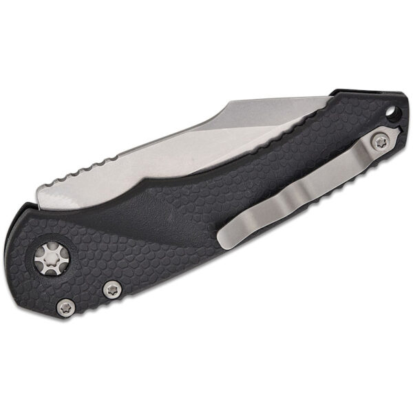 Heretic Knives Mini Pariah Harpoon/Tanto Auto - Black Polymer/SW Magnacut - H055-2A - Image 4