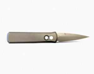 Pro-Tech Godson - Black/Black Leftie (Left Handed)