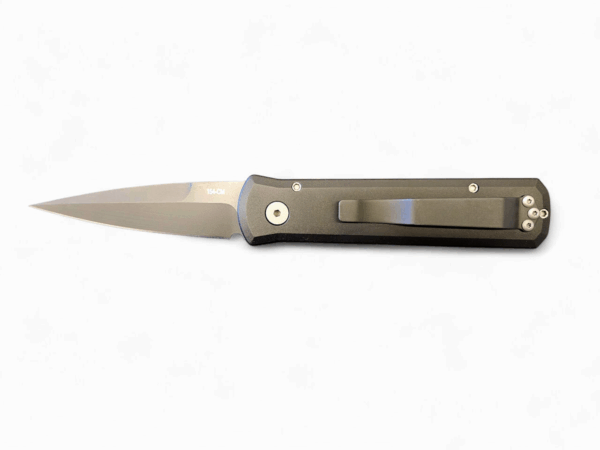 Pro-Tech Godson - Black/Black Leftie (Left Handed) - Image 2