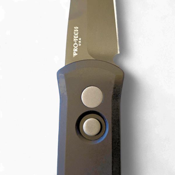 Pro-Tech Godson - Black/Black Leftie (Left Handed) - Image 6