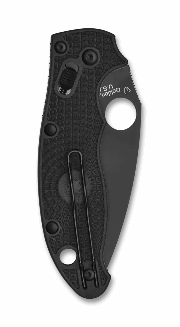 Spyderco Manix 2 - Black FRCP/Black CTS-BD1N - Image 3