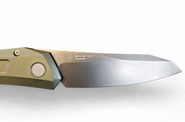 Pro-Tech Oligarch - Green Aluminum/Smokey Grey DLC MagnaCut Blade - Image 6