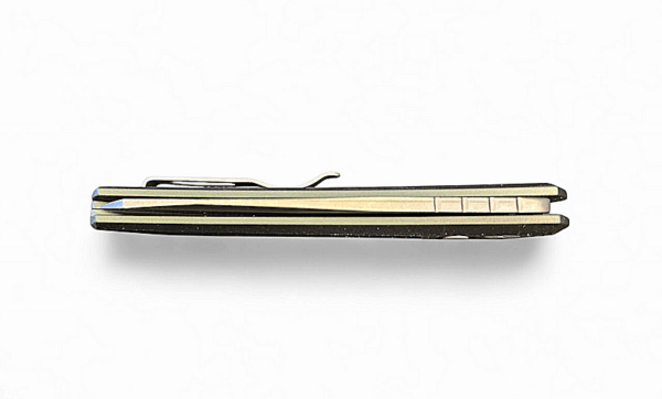 Pro-Tech Oligarch - Green Aluminum/Smokey Grey DLC MagnaCut Blade - Image 8