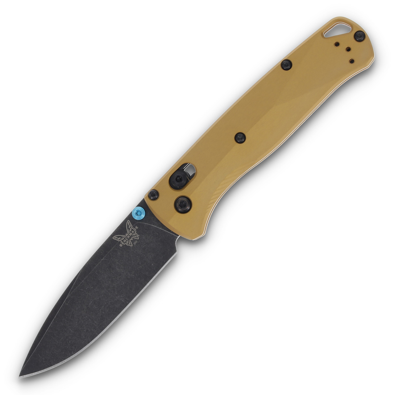 Benchmade Bugout - Burnt Brass Al/DLC M390