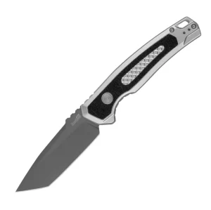 Kershaw Launch 16 - Raw Aluminum/Gray CPM M4