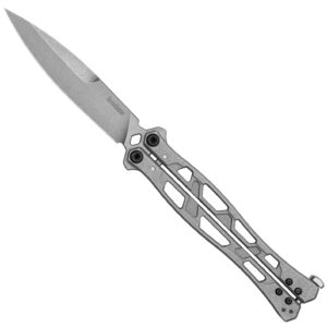 Kershaw Moonsault Balisong - Stainless Steel/Stonewash