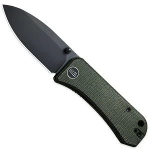 We Knife Banter Green Micarta SW S35VN