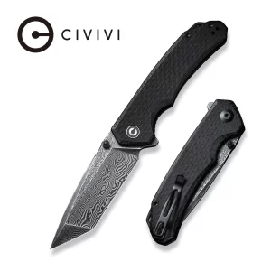 Civivi Brazen Carbon Fiber/Damascus