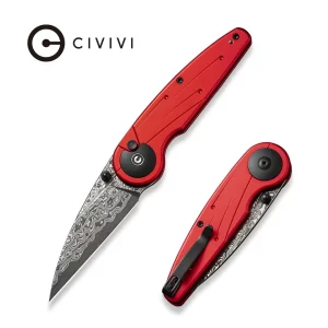 Civivi Starflare Red/Damascus