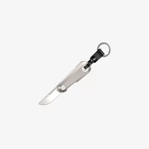 Flytanium Minim Keychain Folder - Bead Blast Titanium