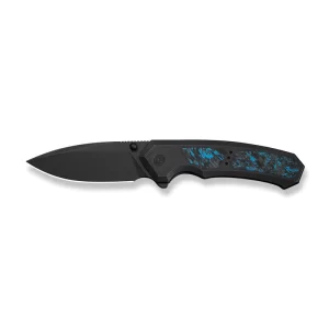 We Knife Corwyn Blk Titanium Blue Carbon Fiber